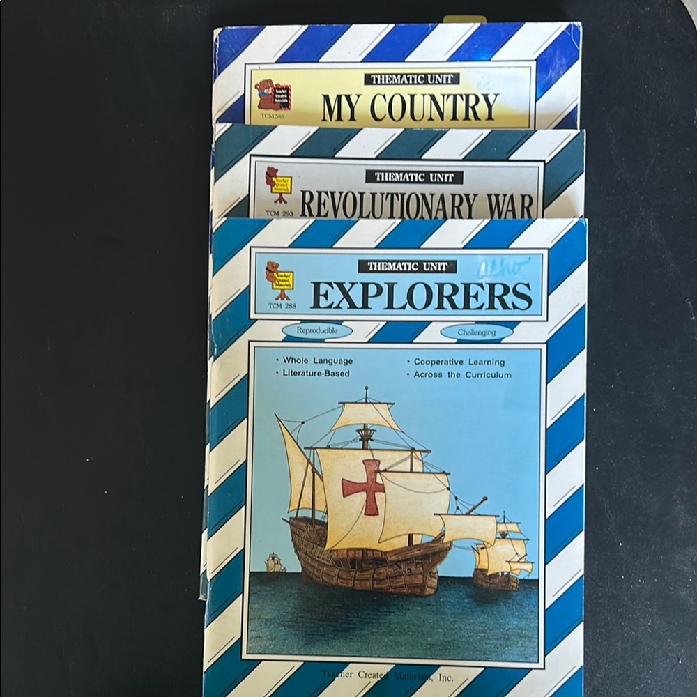 Thematic Unit Educational Books Set